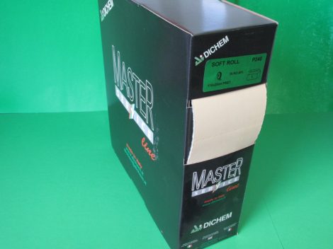 Master Csiszolószivacs Tekercs 115 x 25m ( P320 ) Alu. Oxid 